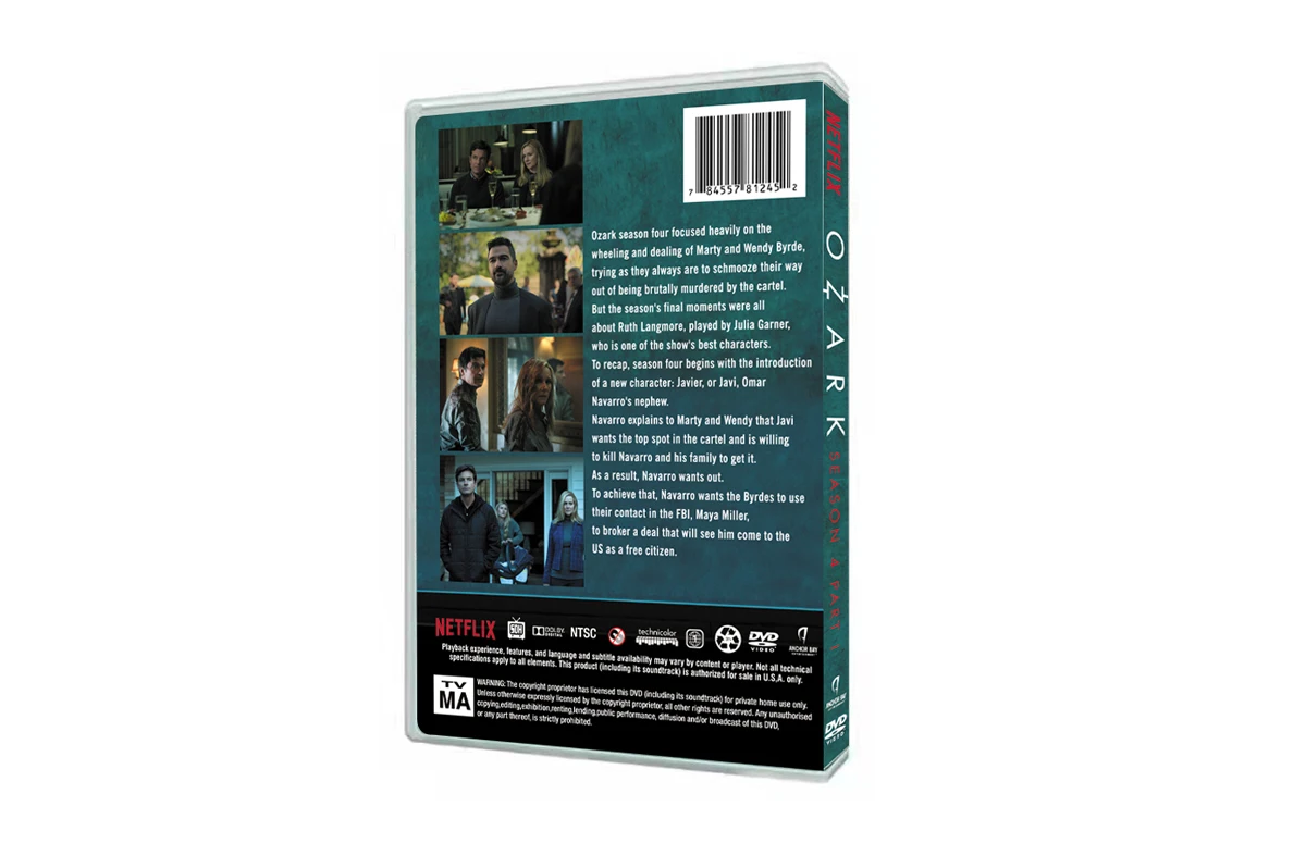 Ozark сезон 4 часть 1 3DVD новый релиз eBay Лидер продаж dvd Фильмы ТВ серии наборы Бесплатная доставка в США/Великобританию Заводские поставки