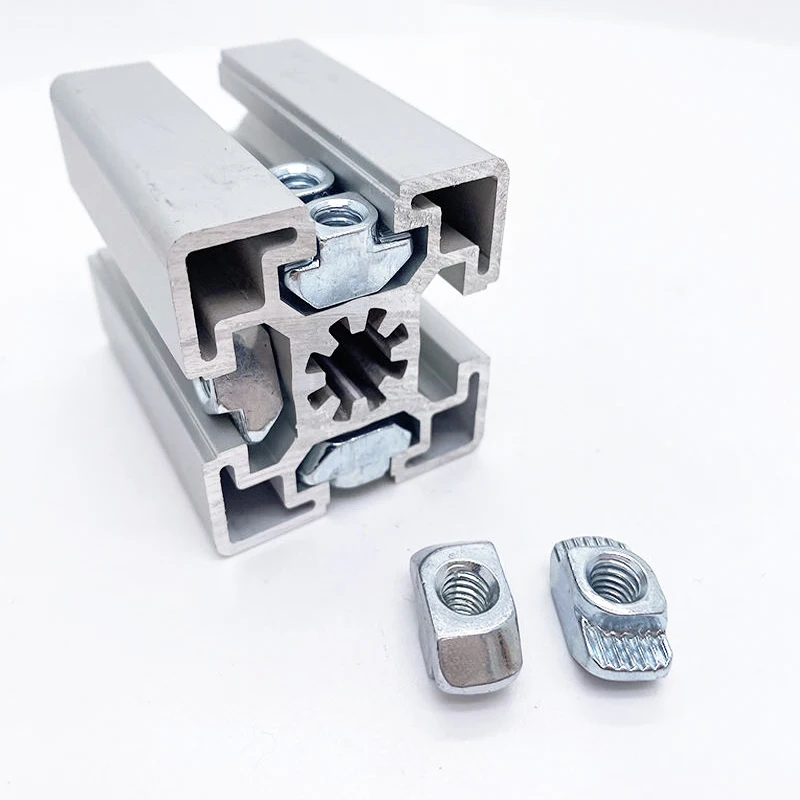 Wholesale M3 M5 M6 M8 T-nut Stainless Steel Hammer T Slot Nut for Aluminium Profile Slot