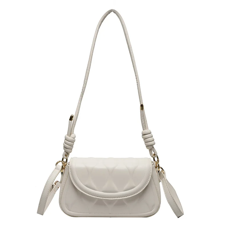 Wholesale Flap Custom PU Leather New Design One Shoulder Fashion Bags Tote Handbags