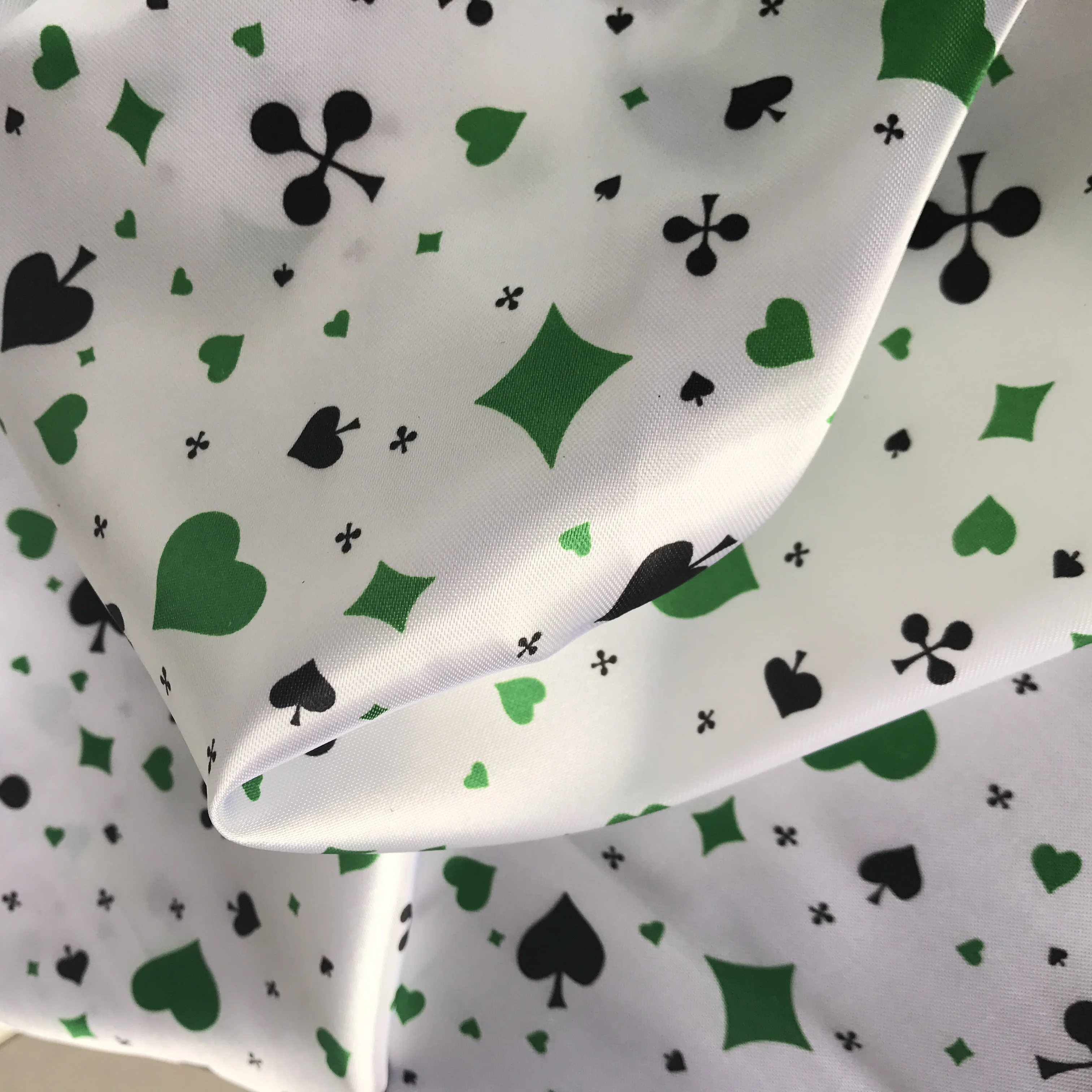 high quality satin flower print fabric on sale