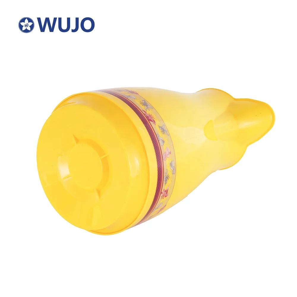 Hot Sale Plastic Body 1.0L Glass Thermos Liners Tea Coffee Water Jug Dispenser Vacuum Flask For Family