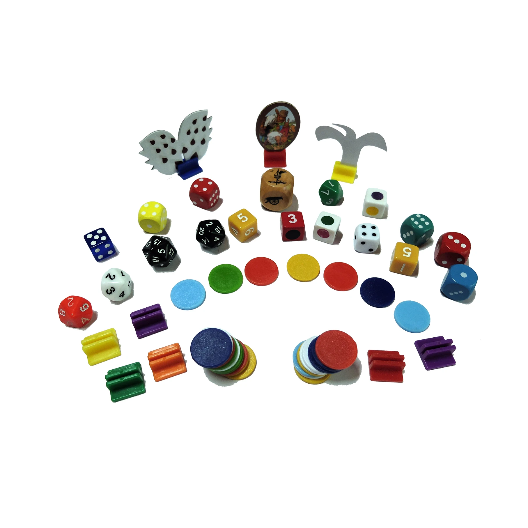 
Custom design board game tokens pieces 