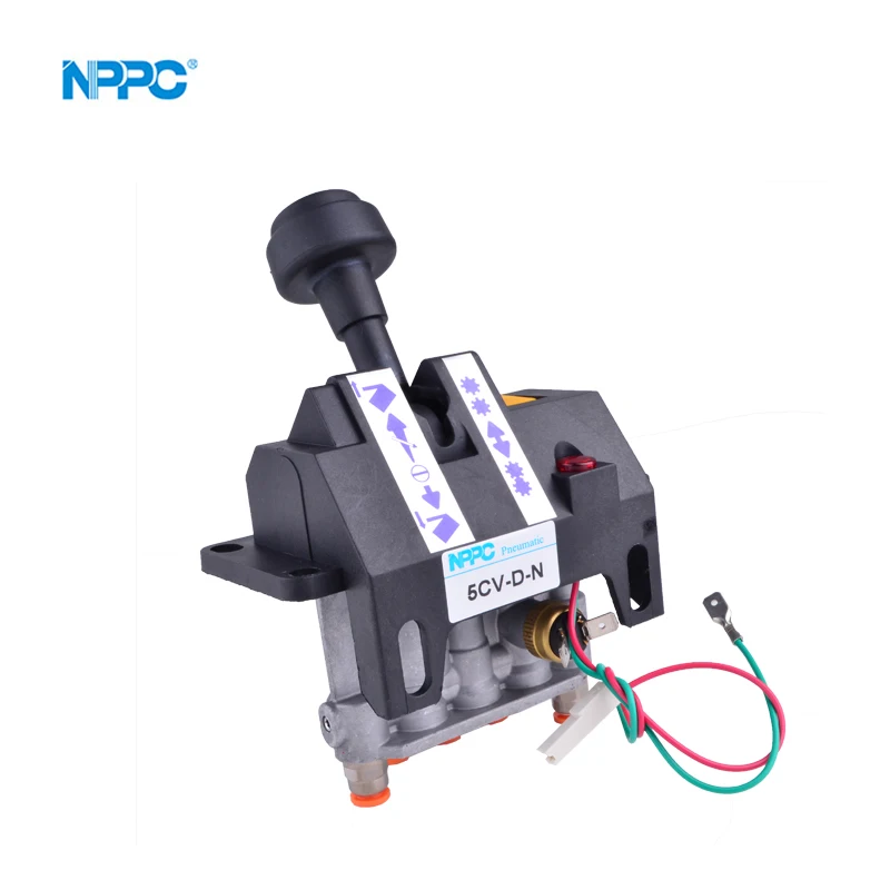 5CV-D-N  new design FIVE HOLE DUMP TRUCK CONTROL with PTO function pneumatic control valve