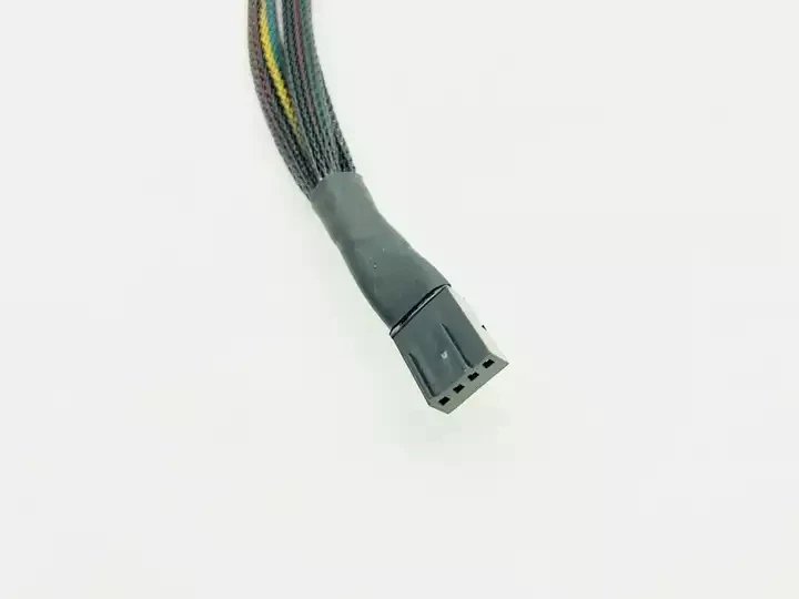 Hot sale 4Pin Splitter Cable 1 to 3 PWM 4P Female to 3/4 Pin PWM Fan Adapter for Computer Case CPU Cooling Fans Hub Cable
