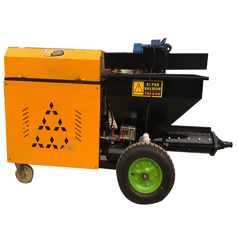 Portable Cement Grouting Wall Plastering Machine New Plaster Spraying Machine Putty Cement Mortar Sprayer