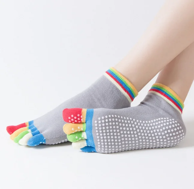 2019 нескользящие носки для йоги оптом и под заказ носки с 5 пальцами