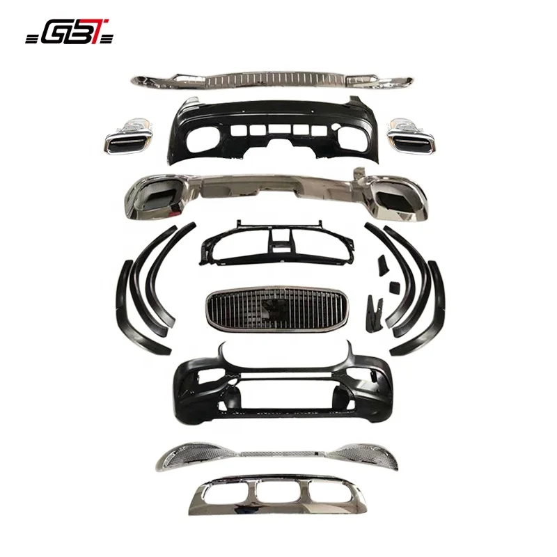 GBT Fashion Car Tuning Parts Front/Rear Bumper Fenders Side Skirt Body Kit For 2020 Mercedes Gls Upgrade Kits Benz 450 M Model