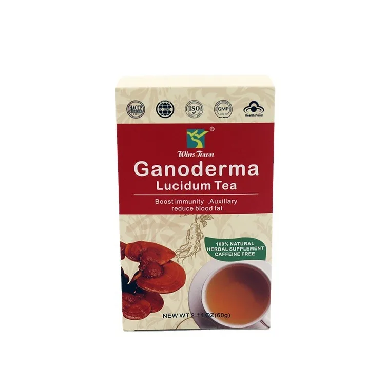 Ganoderma lucidum tea Let your body be refreshed Enhance immunity and lower blood lipids 20 bags per box