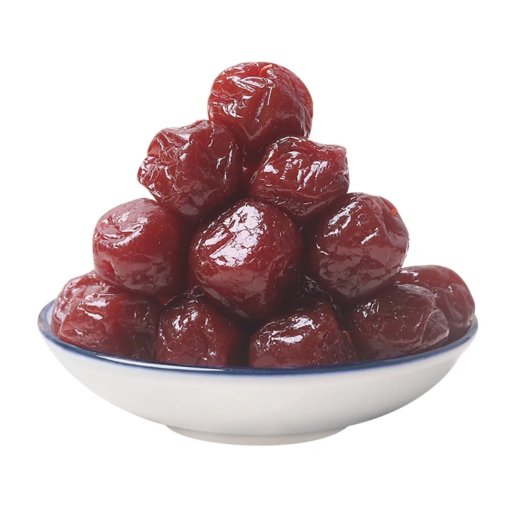 Rose plum fruit casual snack plum dried sweet and sour plums