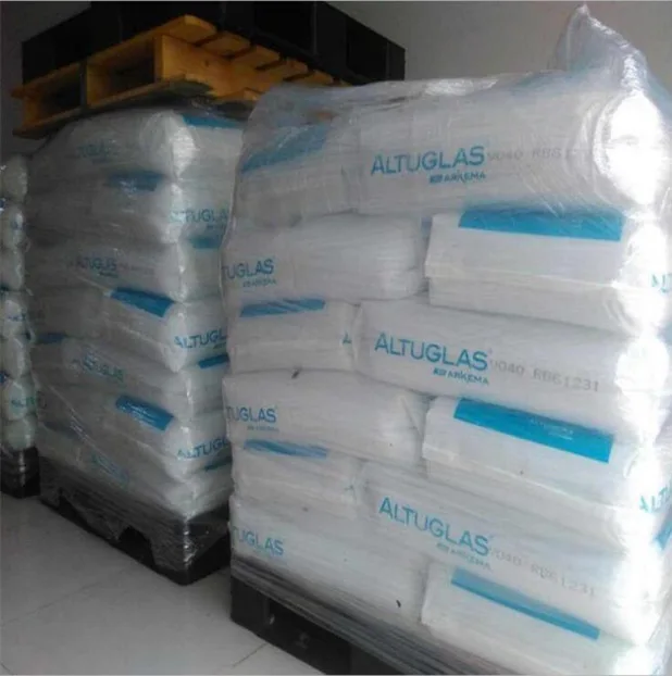 Arkema, South Korea Pmma V060 granules used in car taillights signal lights road signs camera transmission Price Per Kg