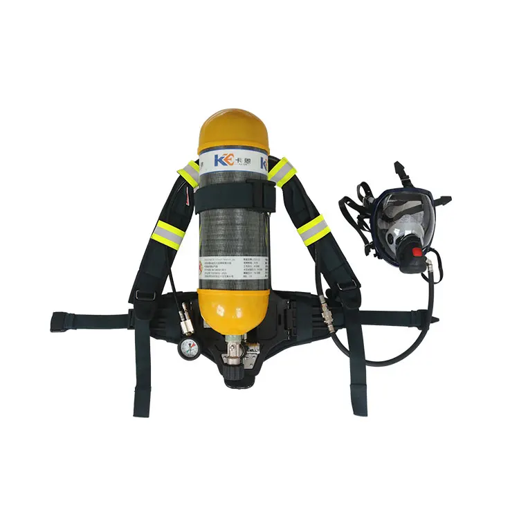 6 8 л SCBA с композитным цилиндром из углеродного волокна полный набор автономных дыхательных