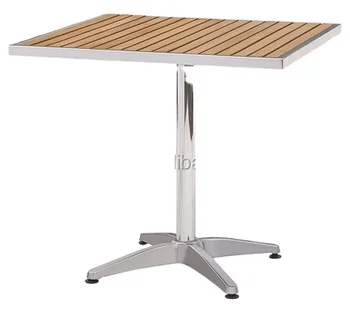 Contemporary design Small furniture fittings leisure diningroom square solid wood table top