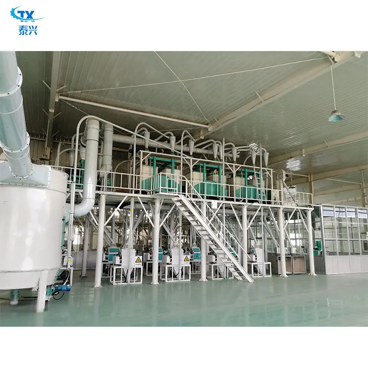 50 ton per day low price wheat flour mill milling machine plant