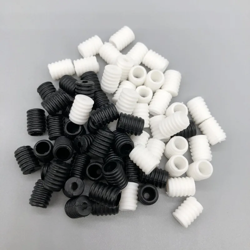 Disposable Face Adjustment Buckle Elastic Rope Rubber Cord Stopper Lock Cord Plastic Stopper