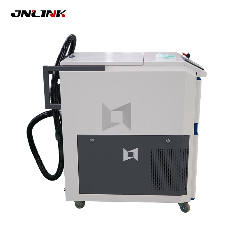 Germany Ipg Laser Source 1000W 500W Fiber Laser Cleaning Metal Machine For Rust Removal