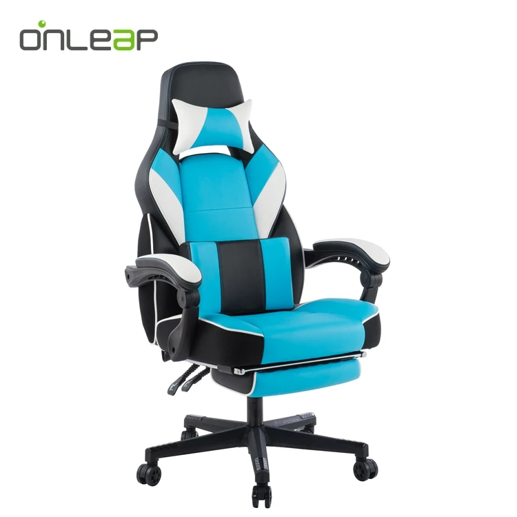 ONLEAP ACA073P  With Foot Rest Leather Chair Gaming Gamer