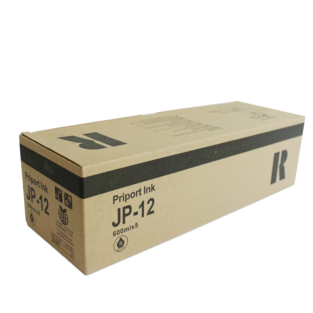 Comstar JP 12 Priport чернила для Ricoh 1210 1230 1235 DX3240 1250 1255 цифровой дубликатор 817113 500 мл черный