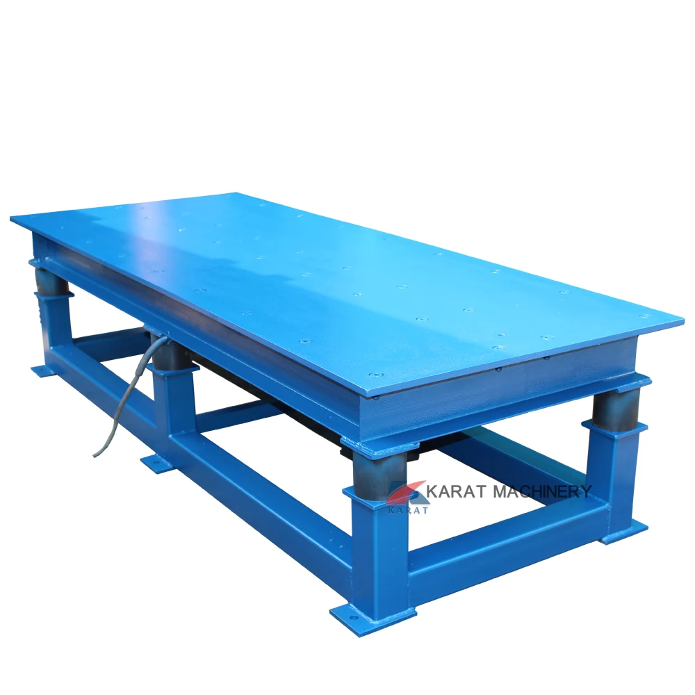 Carbon steel concrete mold vibration table