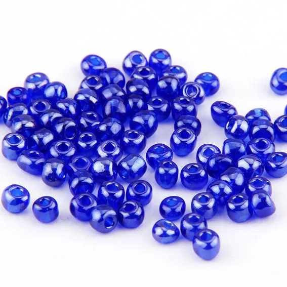 SC Factory Wholesale Transparent Glass Seed Beads Oiling Color Bulk Beads 2mm 3mm 4mm Beads For Bracelet Jewelry Making