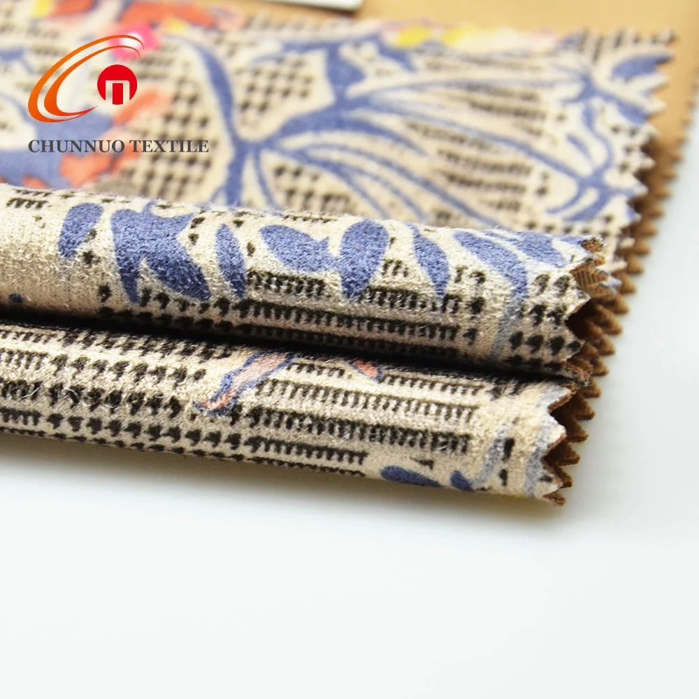 Chunnuo, цифровая печать, уточная вязка 75D, замшевая ткань для Акваланга, нет минимального заказа для одежды
