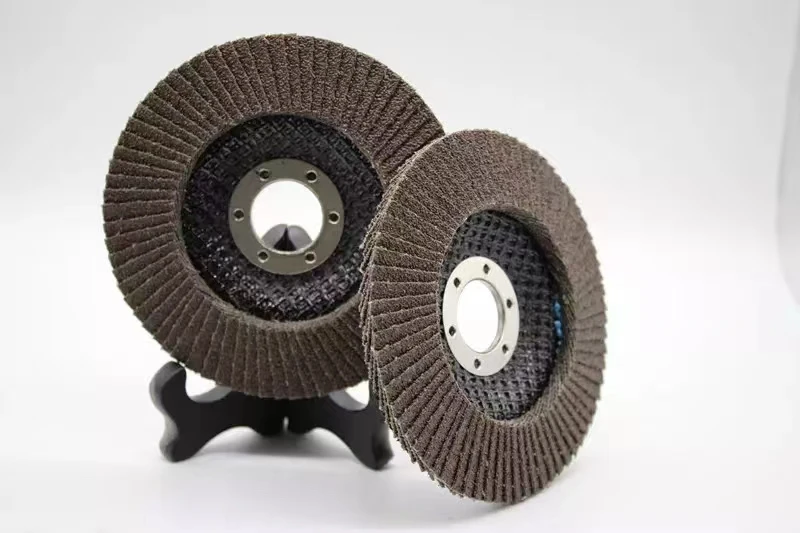 115*22mm Aluminum Oxide abrasive flap disc high quality articles are manufactured by professional technicians
