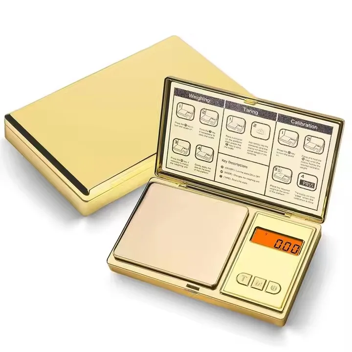 Quality Electronic Digital mini pocket Scale Custom Multipurpose metal stainless steel pocket scale Jewelry balance High