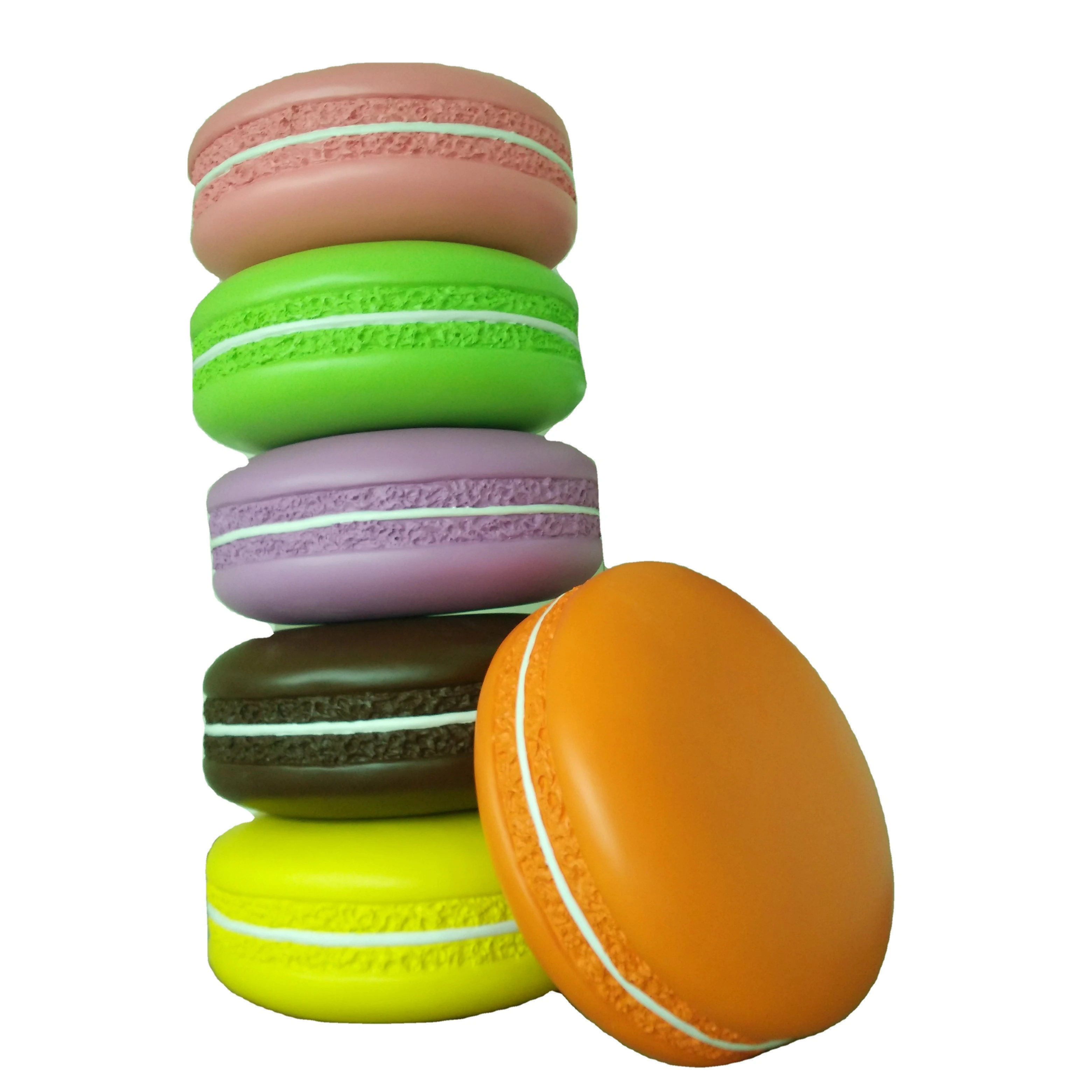 Рождественское украшение, сделанное на заказ, большие Стекловолоконные Макаруны