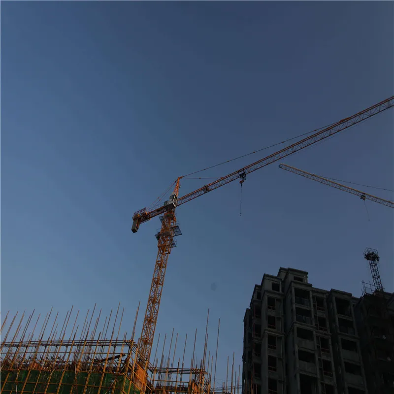 china tower crane 5 ton tower crane QTZ63 shipped from China factory