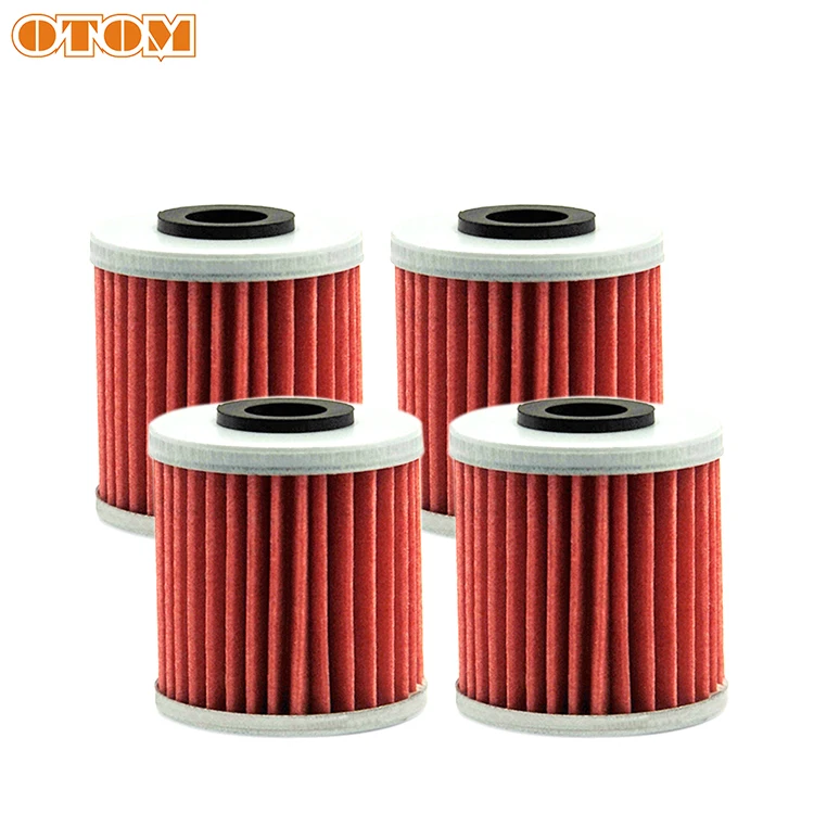 OTOM KXF Motorcycle Oil Filters Motorcorss Dirt Pit Bike Engine Fuel Filter Cleaner For KX250F 2004-2019 KX450F 2016-2019