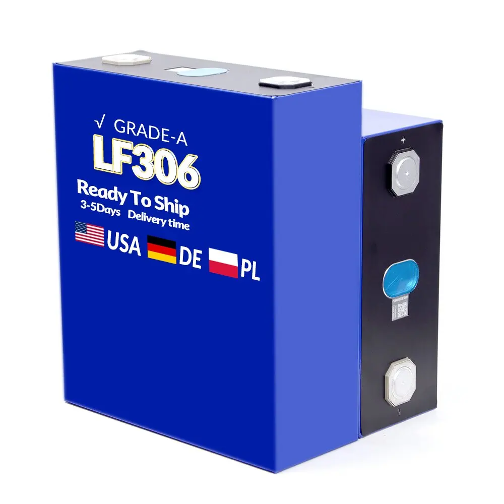 Double Hole LF280K 304ah MB30 306Ah Soft and Nickel Plated Copper Cells 3.2V Lifepo4 Battery Brand New Batteries