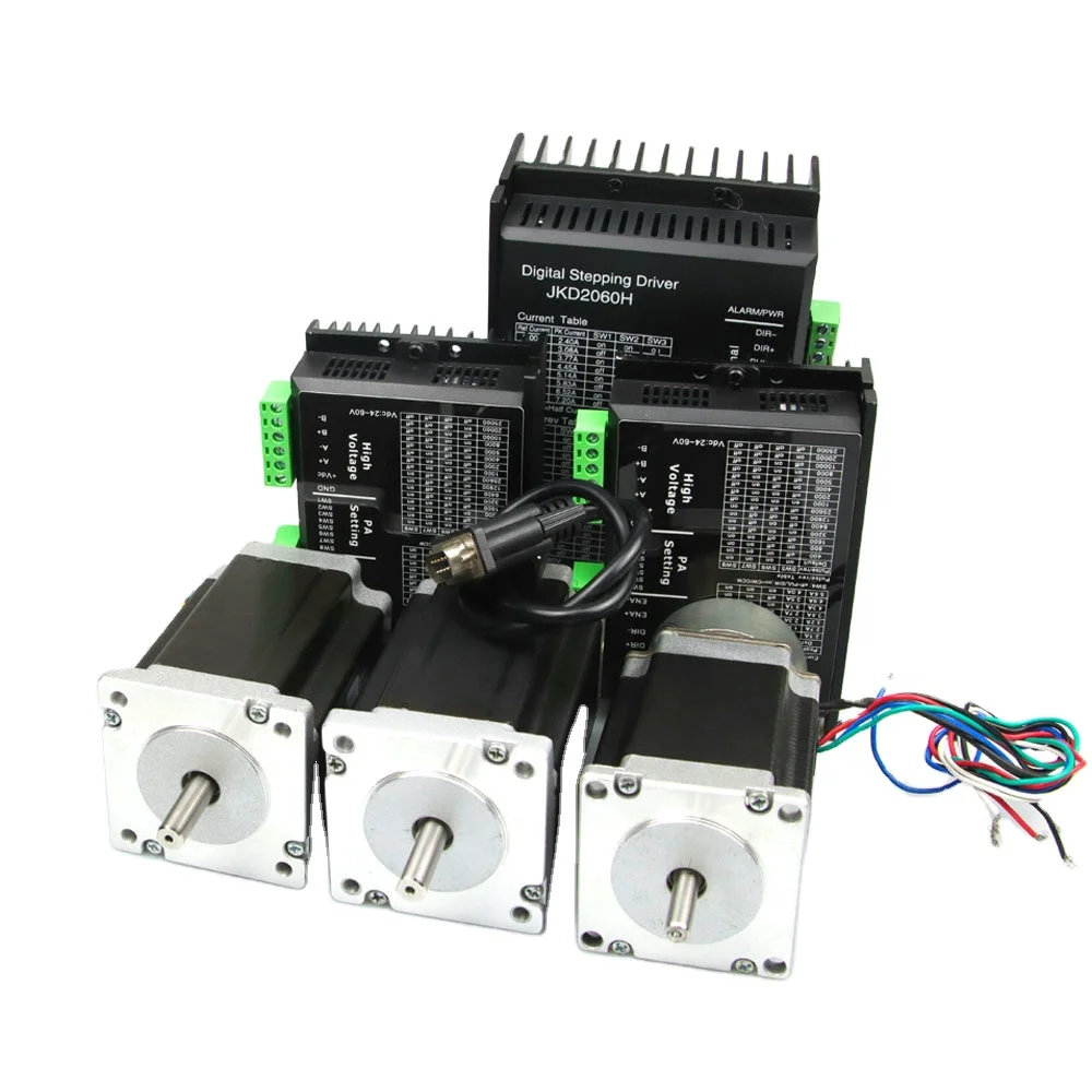 86HS11860A4 двухфазный шаговый двигатель Nema 34 cnc kit high 8.5N.m
