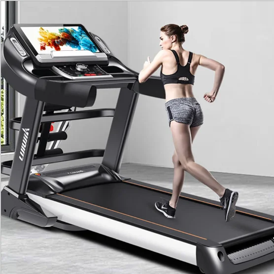 Color Screen Home Fitness Exercise  Gym Equipment Treadmaill