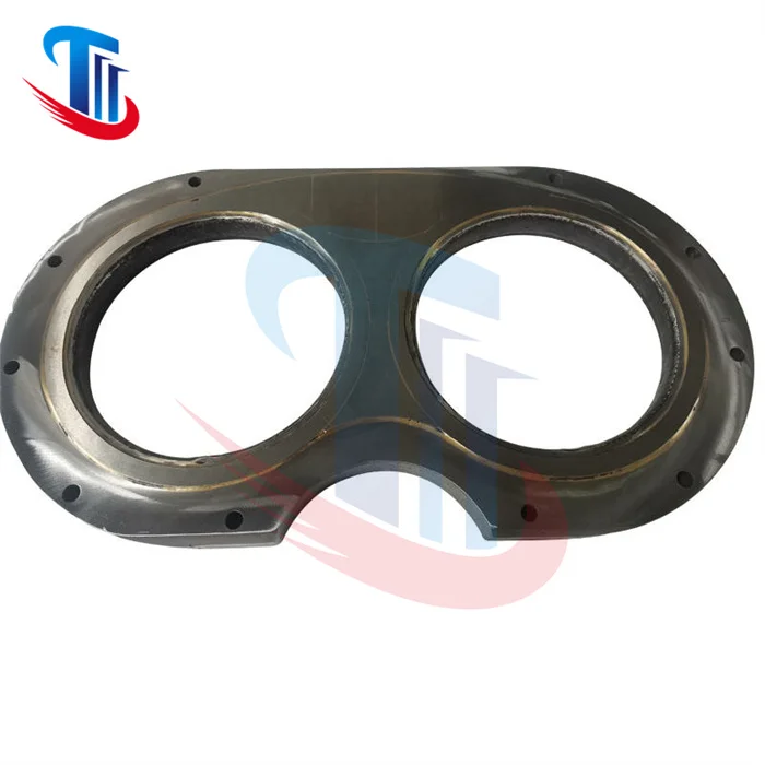 Concrete Pump Spare Parts Zoomlion Spectacle Wear Plate DN200 DN230 DN260 000190201C0000037 001690201A0000004 For Sale