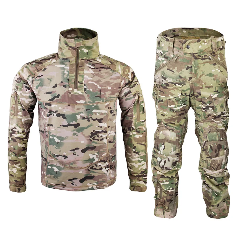 Emersongear Waterproof All-weather Combat Tactico Uniforme Tactical Uniform Frog Suit Camouflage Uniform Set