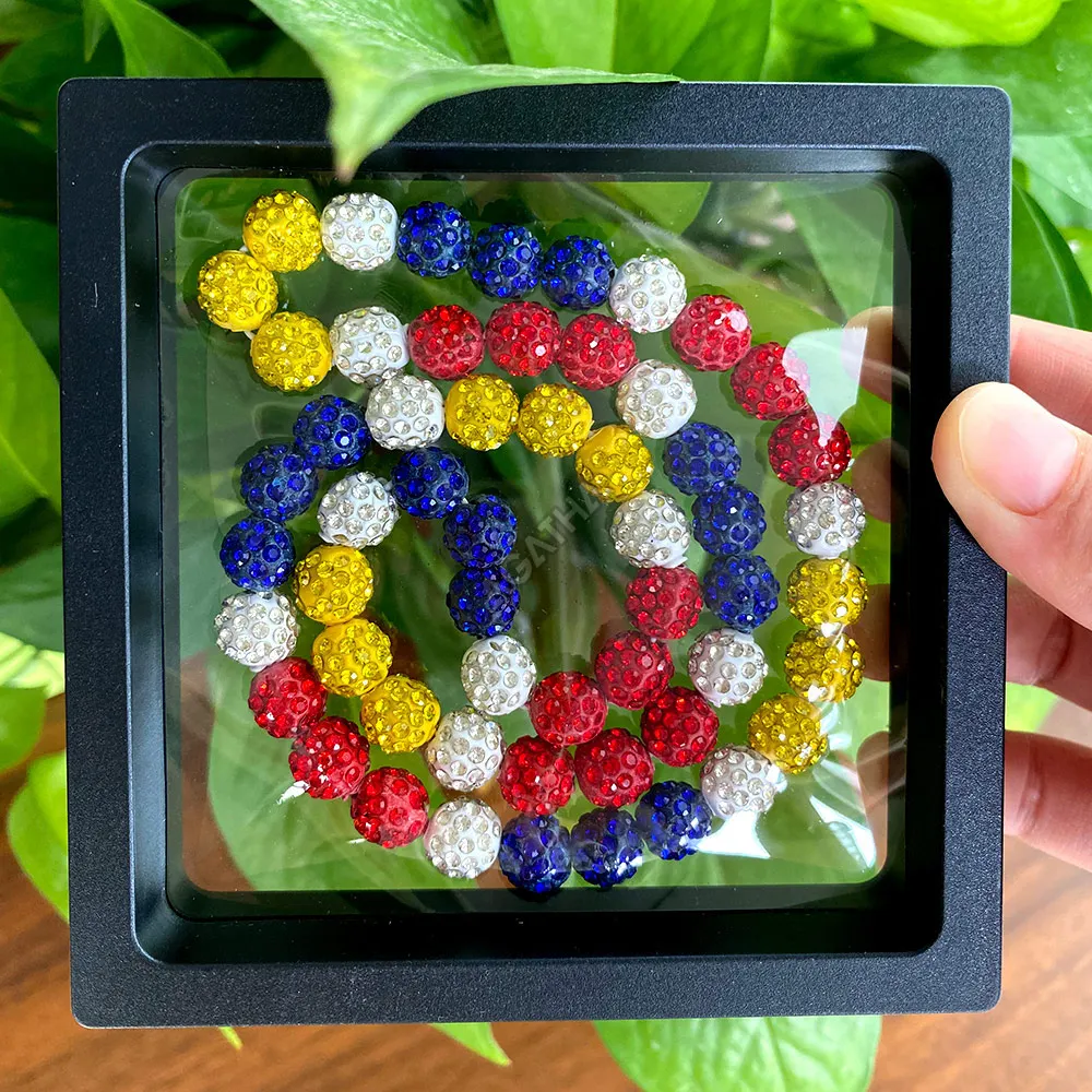 bling sports men boys inspired beaded sparkly wholesale pendant sparkle diamond ball bead rhinestone custom baseball necklace