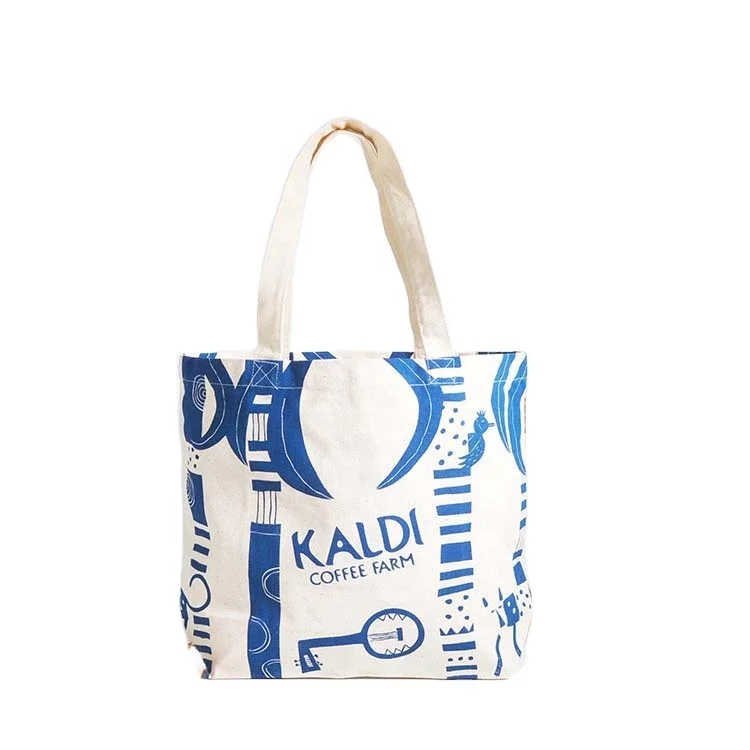 Оптовая продажа, Высококачественная пляжная сумка из хлопчатобумажной ткани с индивидуальным логотипом, тяжелая Сумка-тоут из хлопчатобумажной ткани