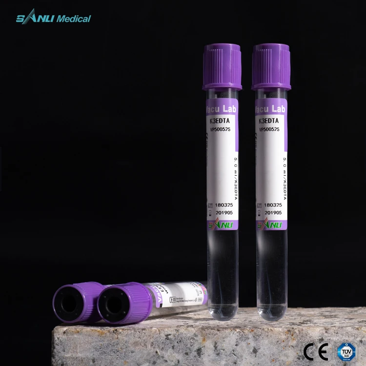 6.0ml  EDTA K3 Blood Collection Tubes