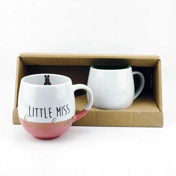 Tea Cups Factory Custom Logo with Handle Ceramic Coffee Mug Glaze Sublimation Porcelain CLASSIC Mugs Western HANDGRIP 8.5*9.5cm