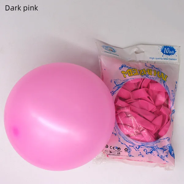 10 Inch Globos Party Decoration Decor Balloon Latex Matte Balloons
