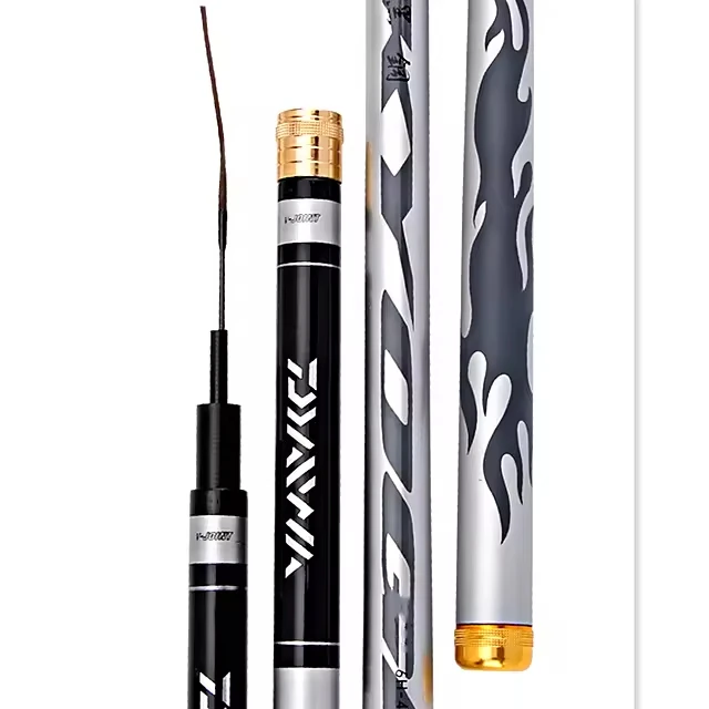 KEKAXI 2.7m 3.6m 3.9m 4.5m 4.8m 5.4m 5.7m 6.3m 7.2M Super Hard Carbon Fiber Hand Fishing Telescopic Fishing Rod Stream Rod