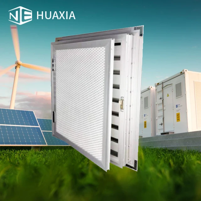 Aluminum alloy screen Ventilation air Vent heat dissipating Louver For Electrical Equipment Cabinet