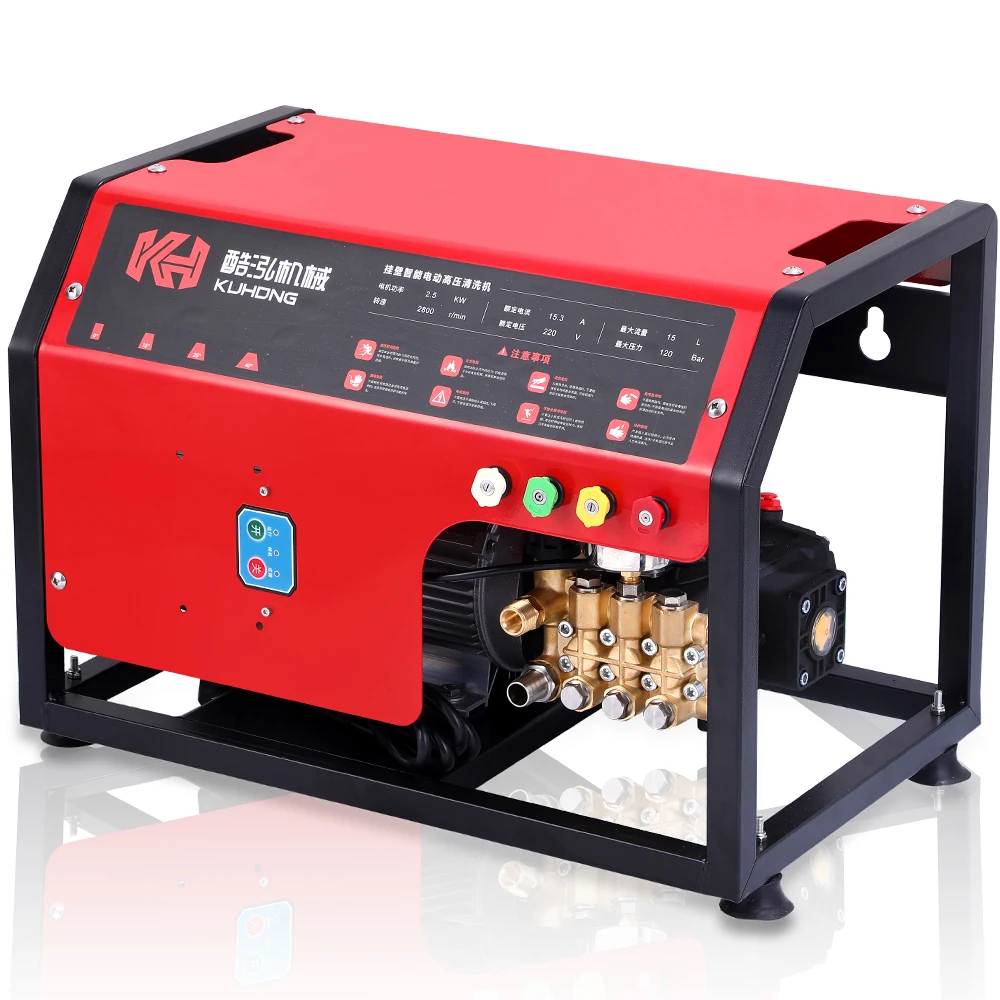 Kuhong 220V 110Bar 1600psi Pressure Washer 220 Bar Water Electric
