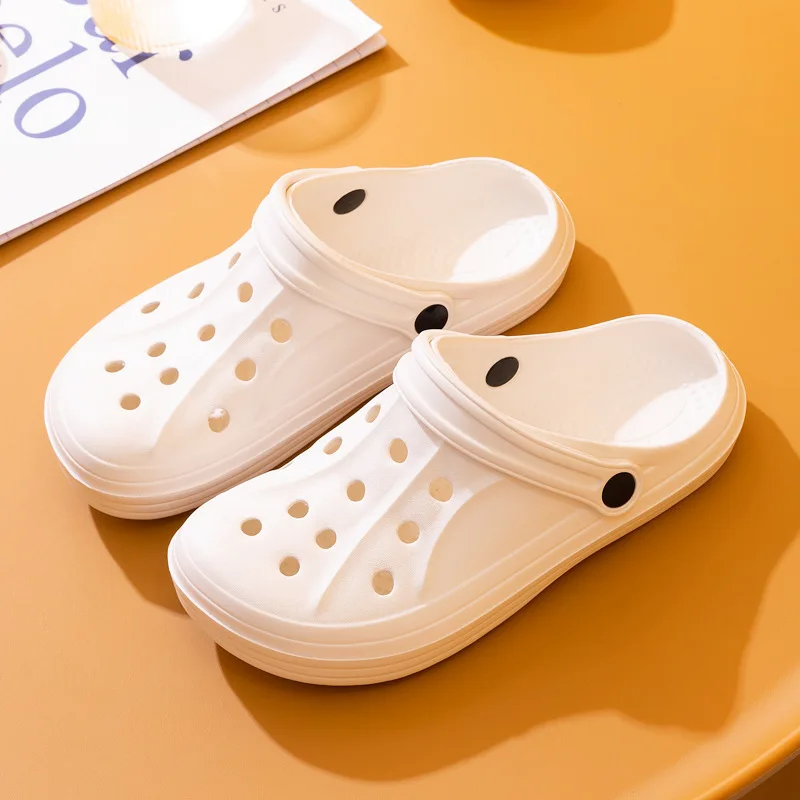 EVA Anti-Slip Unisex Clogs Shoes Solid Color