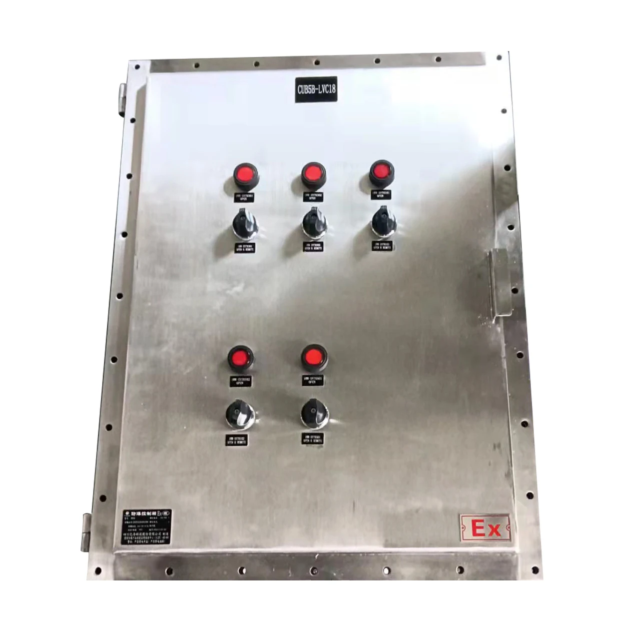Exd mental electrical power box Atex Station Panel explosion proof power distribution box