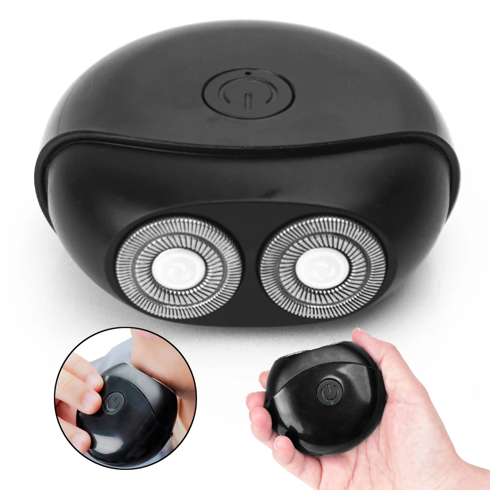 Mini Electric Shaver for Men Waterproof Shaver USB Rechargeable Lithium Battery Cordless Razor for Gift