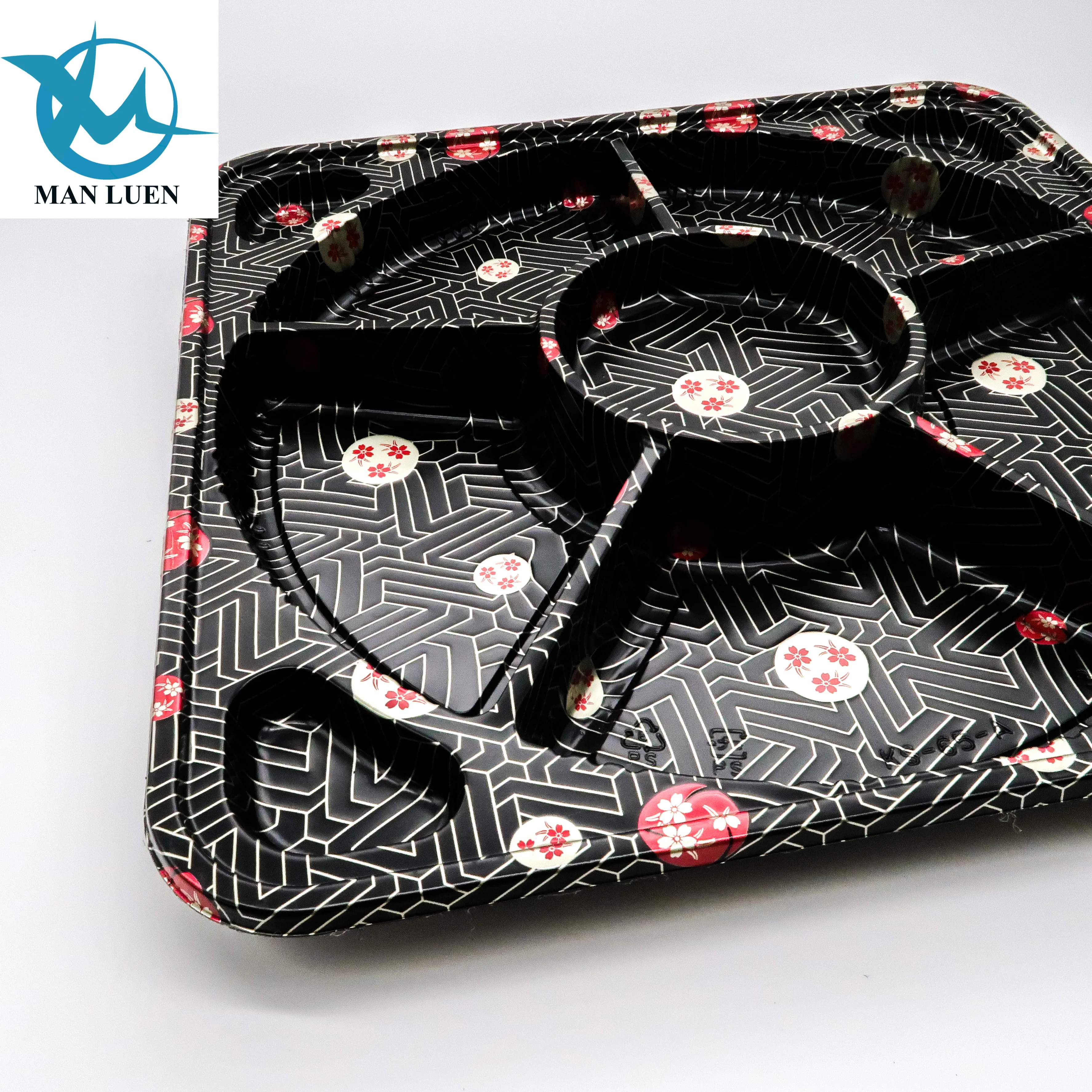 
Party Japanese Printing Plastic Disposable Tray 