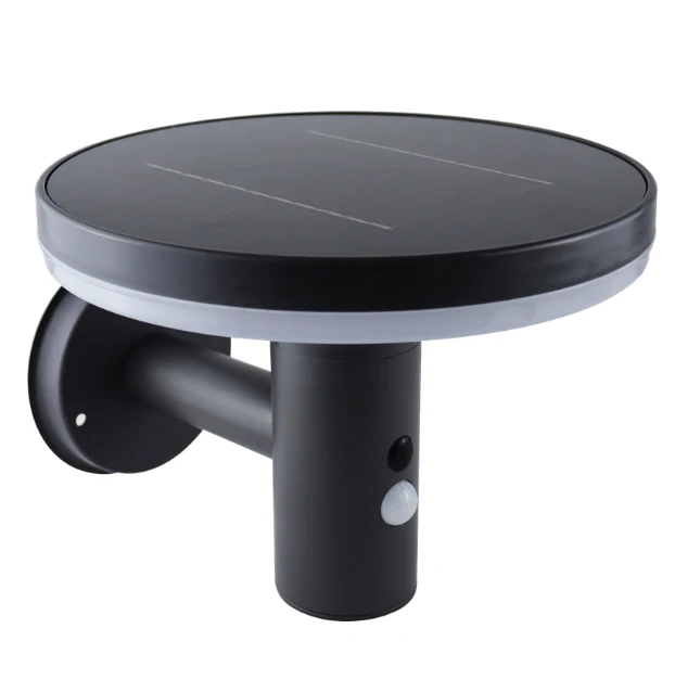 New Design 250lm Solar LED Sensing Wall Lamp for Outdoor IP44