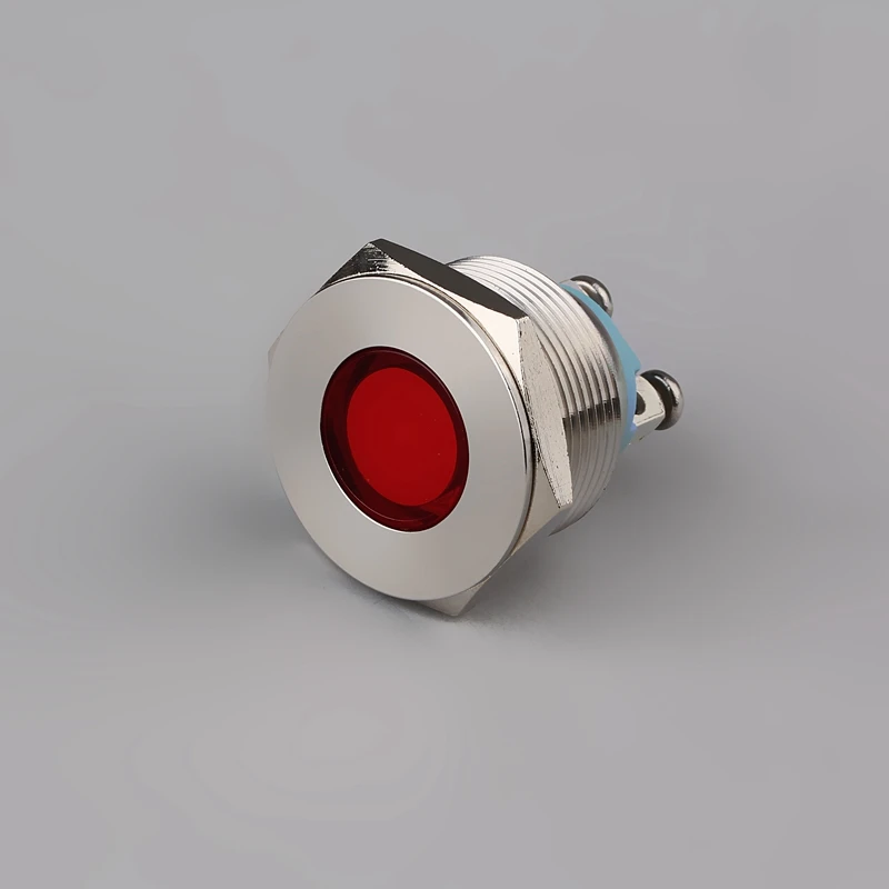 ROHS Compliant 22mm Waterproof DC 12V Indicator Light Equipment Equipment Indicator Light