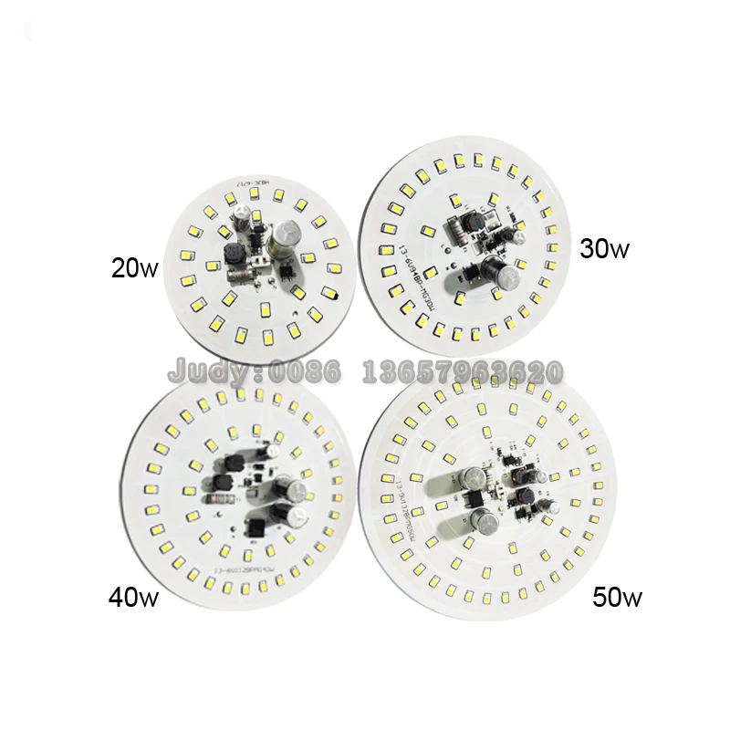 Aluminum bulbs Pcb Circuit Board 220V Dob Led Bulb 30W 40W 50W Smd2835 Led Bulb Lamp Pcb Board 40w