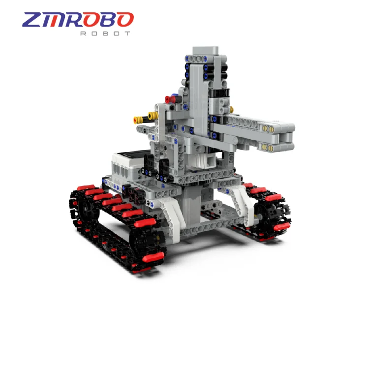 2024 New ZMROBO Robot Kit Intelligence Storm and Creative Expansion Supplement Parts Build  Cube Robot Set STEM Coding Education